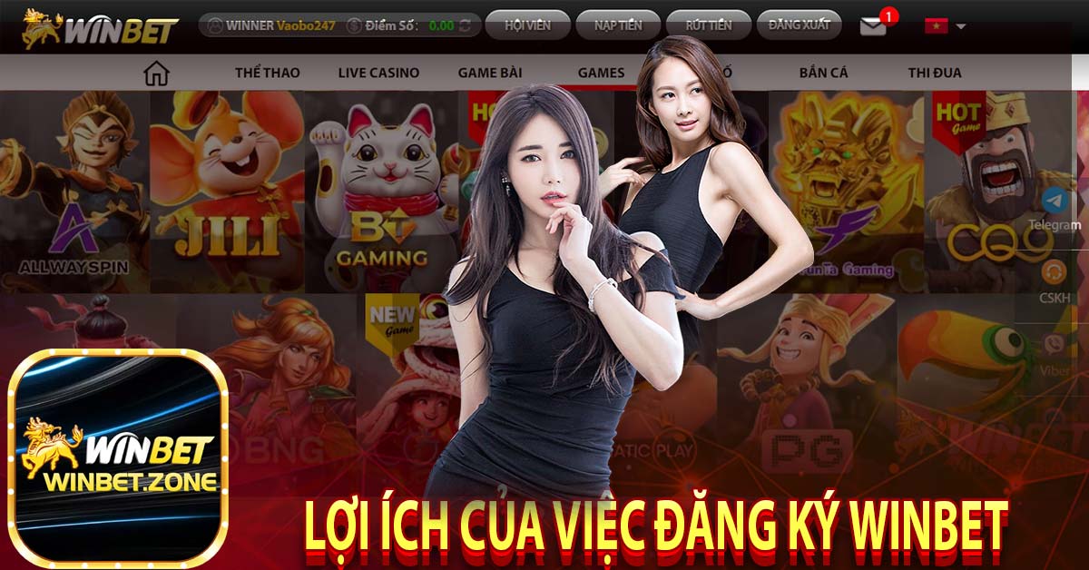 Lợi ích của việc đăng ký winbet